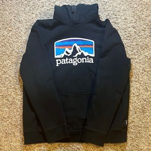 Black Patagonia Hoodie L